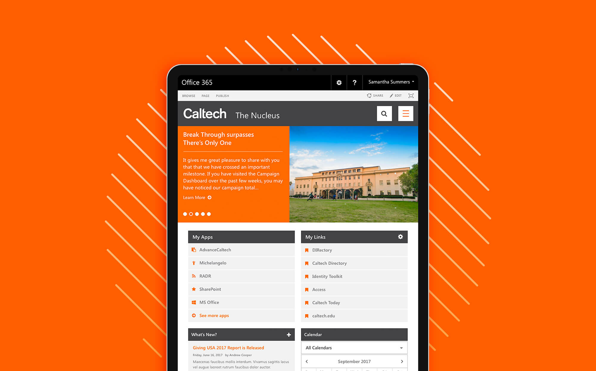 SharePoint Intranet Caltech's Case Study | Definity First